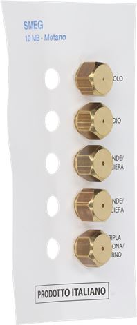 INIETTORI METANO 10MB SMEG KIT 5 PEZZI