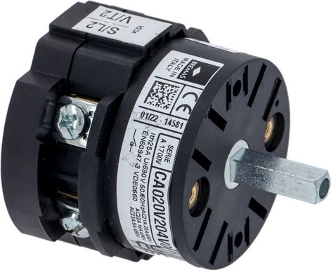 COMMUTATORE 0-1 POSIZIONI 10A 400V