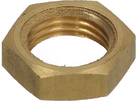 DADO OTTONE M10x1 CHIAVE 13x4 mm