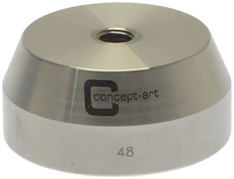 BASE PRESSINO M8 CLASSIC INOX ø 48 mm
