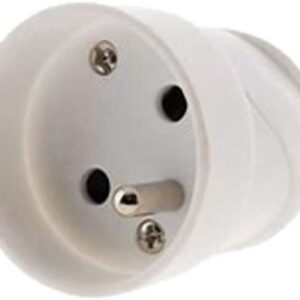 FICHE FEMELLE 10/16A 2 POLES + TERRE
