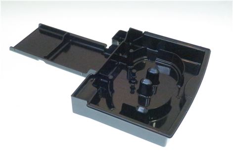 VASCHETTA POGGIATAZ NERO(PC+ABS)ECAM-IFD