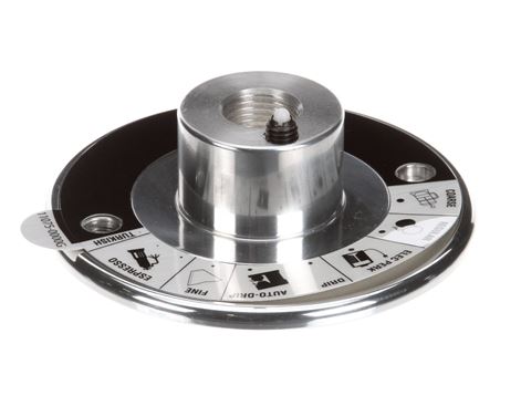 DIAL PLATE W/DETENTDECAL(STD)