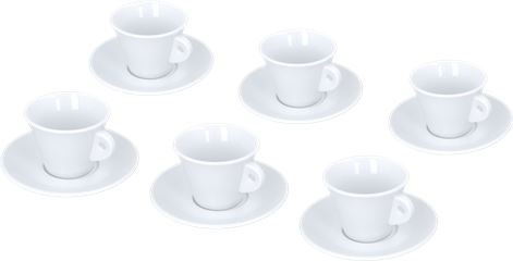 SET 6 TAZZE CAPPUCCINO TRIESTE