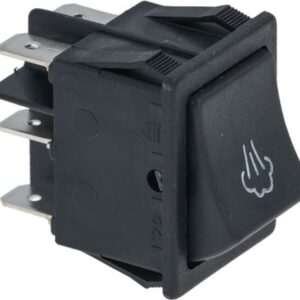 INTERRUTTORE BIPOLARE NERO GAGGIA 421944