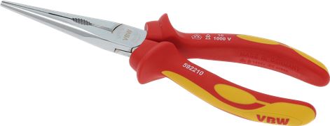 PINZA A BECCHI MEZZOTONDI VDE 200 mm