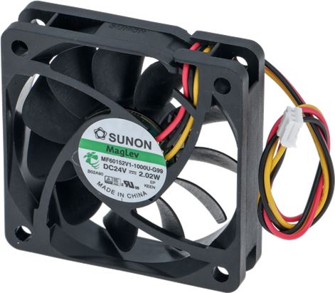 VENTILATORE ASSIALE SUNON 60x60x15 mm