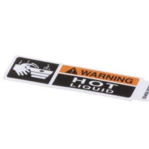 DECAL, WARNING-HOT LIQUID