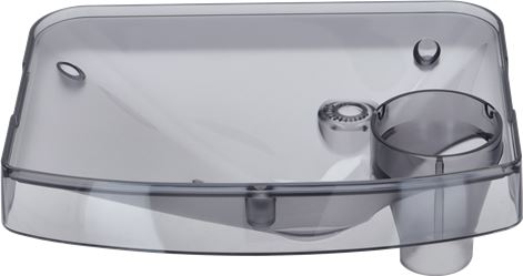 TRASPARENTE/GRIGIO CONTENITORE PER CAFFÈ