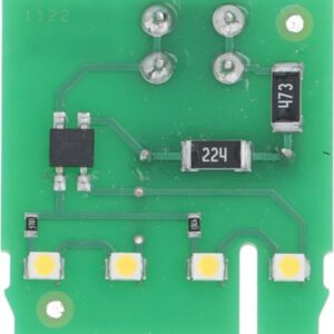 SCHEDA ELETTRONICA CON LED