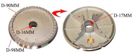 HEAD OF BURNER FAST