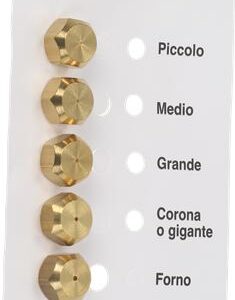 INIETTORI GPL 8MC GAS FIRE KIT 5 PZ