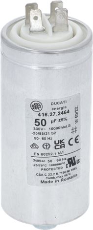 CONDENSATORE DI FUNZIONAMENTO 50UF 100-1