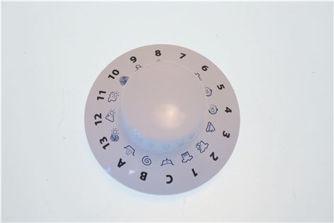 MANOPOLA TIMER WHITE PW ARM PRNE02