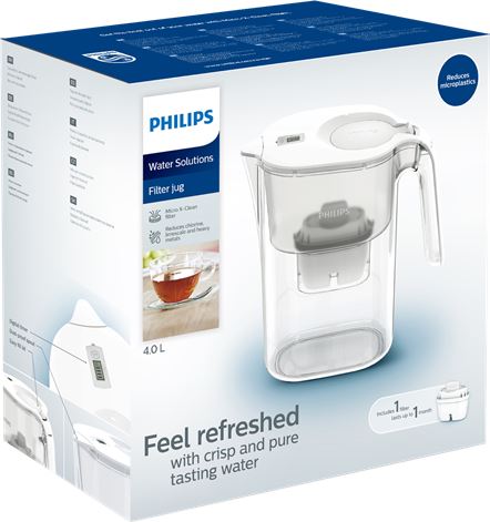 CARAFFA FILTRANTE CON TIMER 4L PHILIPS