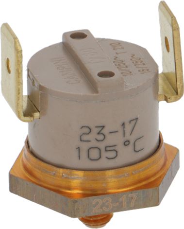 TERMOSTATO A CONTATTO 105°C M4 16A 250V