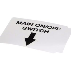 DECAL, MAIN ON/OFF ARROW