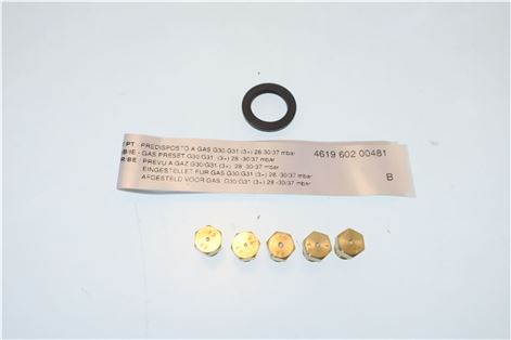 Set of nozzles G30-29 mbar