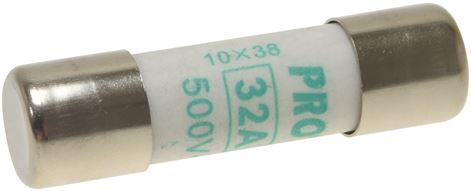 FUSIBILE RITARDATO ø 10x38 mm - 10 PZ