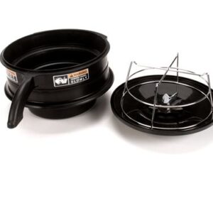 FUNNEL KIT, W/BASKET-BLK