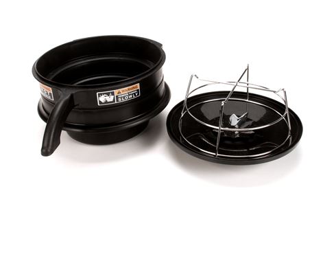 FUNNEL KIT, W/BASKET-BLK