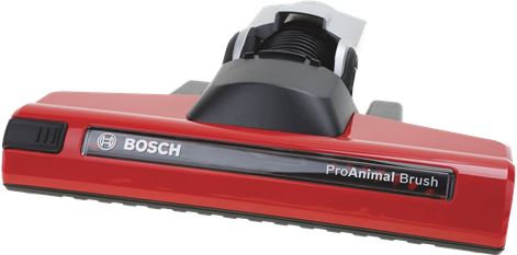 SPAZZOLA ELETTRICA ROSSA CON RUOTE BOSCH