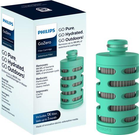 FILTRO BORRACCIA ADVENTURE PHILIPS 1PZ