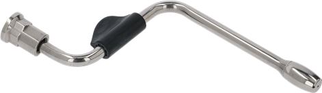 TUBO VAPORE COMPLETO INOX ø 10 mm