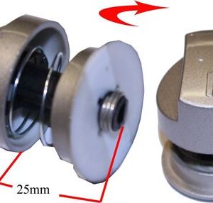 MANETTE COMPLETE INOX LISERET INOX