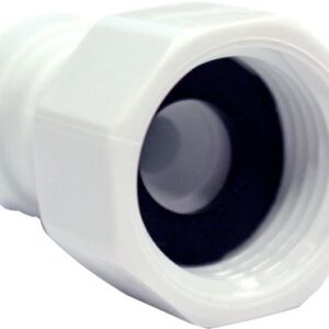 Aufschraubverb. 1/4" x 1/2" bsp flachd.