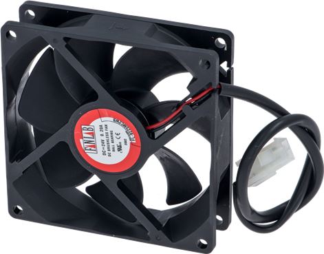 VENTILATORE ASSIALE 92x92x25 mm