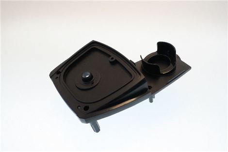 COPERCHIO SUPERIORE(INOX)(PP) NERO  EC15