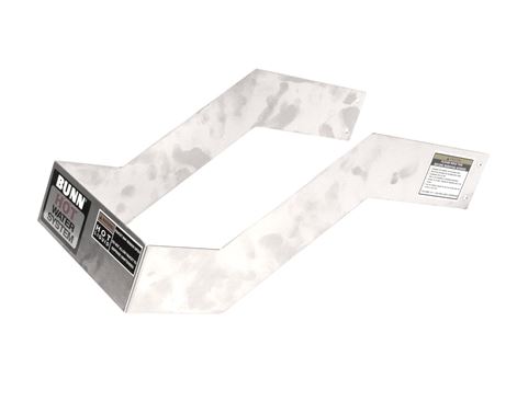 KIT RETAINING BRACKET W DECAL-FRONT MNT