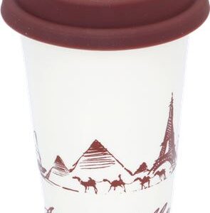 TAZZA CERAMICA GLOBETROTTER DLSC057