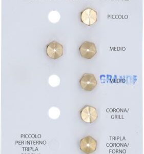 INIETTORI METANO 6MB CANDY KIT 6 PEZZI
