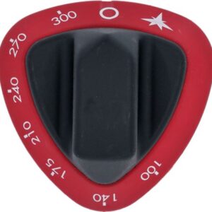 MANOPOLA NERA-ROSSA 100-300°C