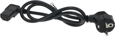 CAVO DI ALIMENTAZIONE BLK SCHUKO L UGUAL
