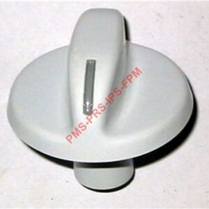MANETTE GAZ BLANCHE AXE 8MM
