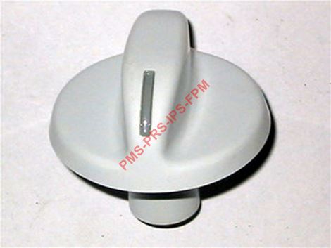 MANETTE GAZ BLANCHE AXE 8MM
