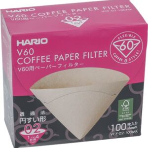 FILTRI A CONO HARIO 1-4 TAZZE 100 PZ