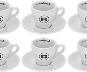 TAZZE ESPRESSO HASHTAG BIANCO 6 PZ.