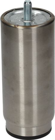 PIEDE REGOLABILE INOX ø 2" x h 140 mm