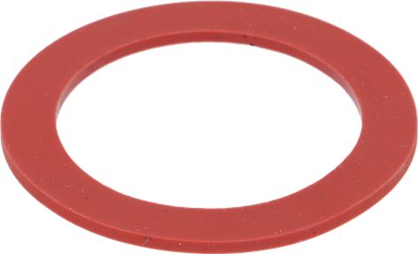 GUARNIZIONE SILICONE ROSSA 55x40x2 mm