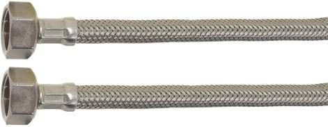 TUBO FLEX ø 1/2" Fp x Fp 500 mm