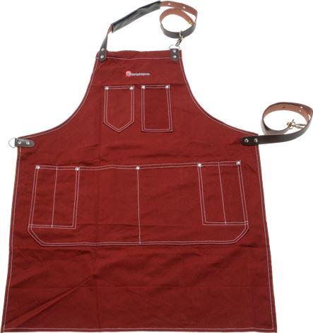 GREMBIULE ROSSO VINACCIA BARISTAPRO