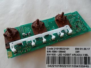 CARTE COMMANDE 3 BOUTONS AR