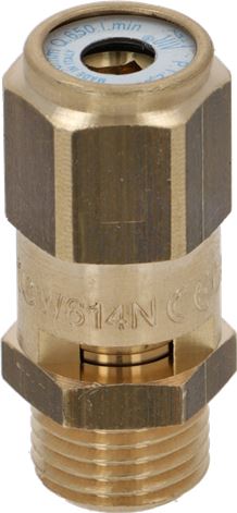 VALVOLA CALDAIA ø 1/4"M 2,5 bar CE-PED