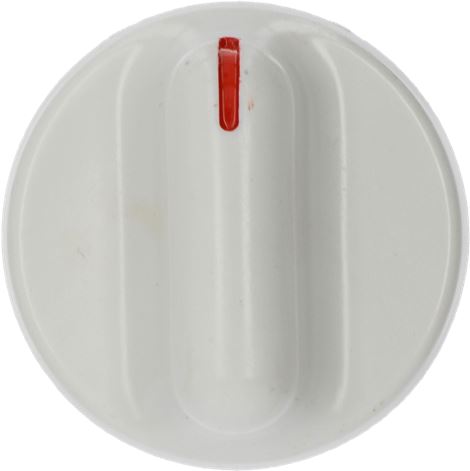 MANOPOLA TIPO INDESIT BIANCA ø 40 mm