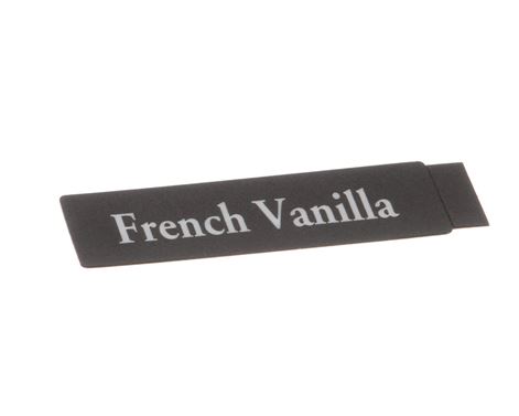 DECAL, FLAVOR-FRENCH VANILLA
