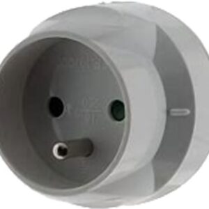 ADAPTATEUR PRISE 20A->16A 2 POLES+TERRE